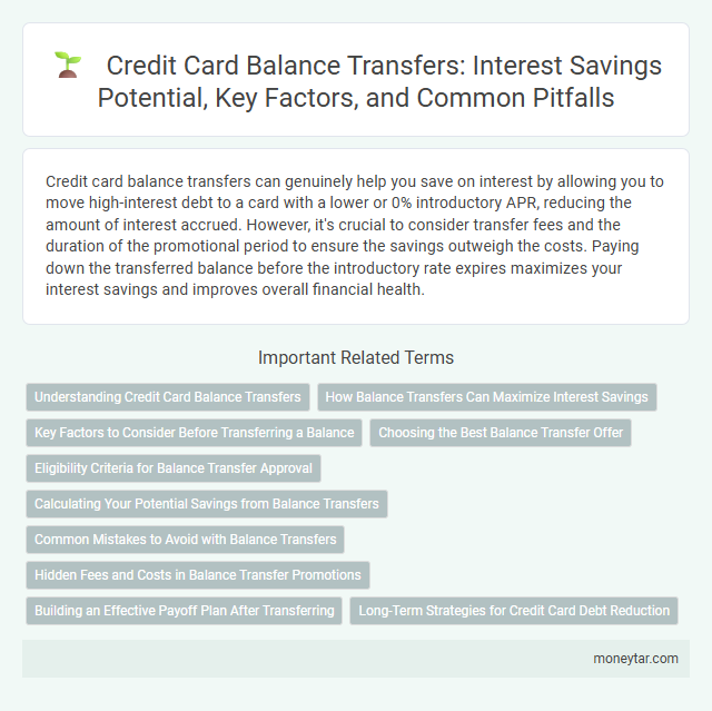 Credit Card Balance Transfers: Interest Savings Potential, Key Factors, and Common Pitfalls