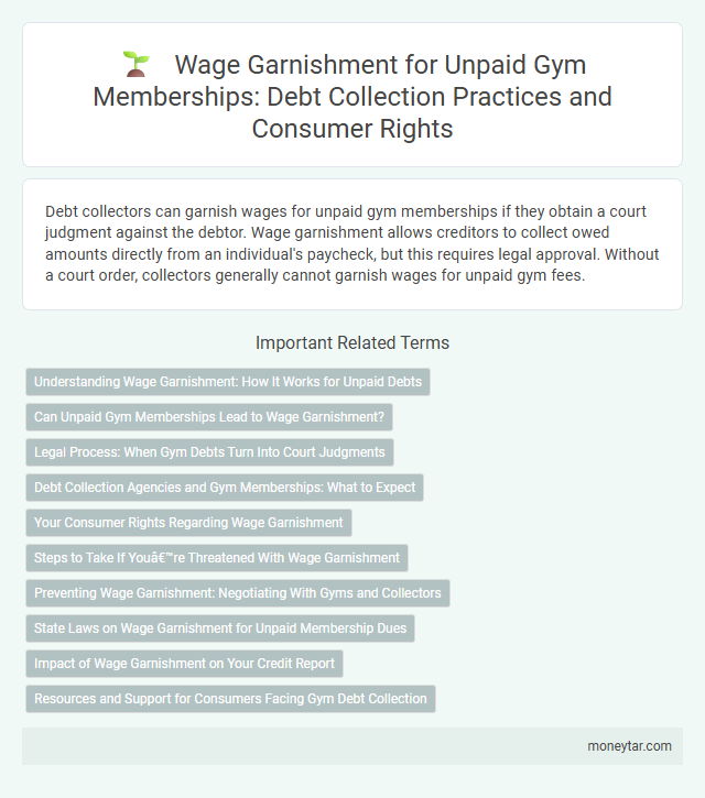 Wage Garnishment for Unpaid Gym Memberships: Debt Collection Practices and Consumer Rights