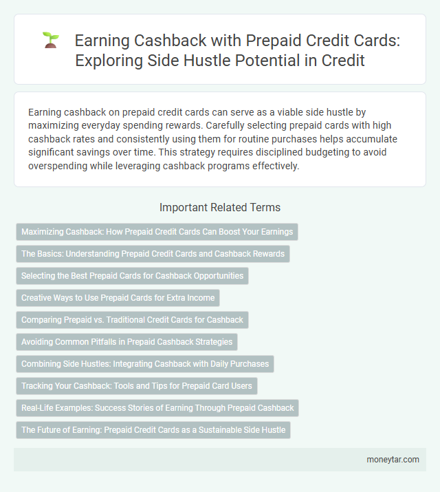 Earning Cashback with Prepaid Credit Cards: Exploring Side Hustle Potential in Credit