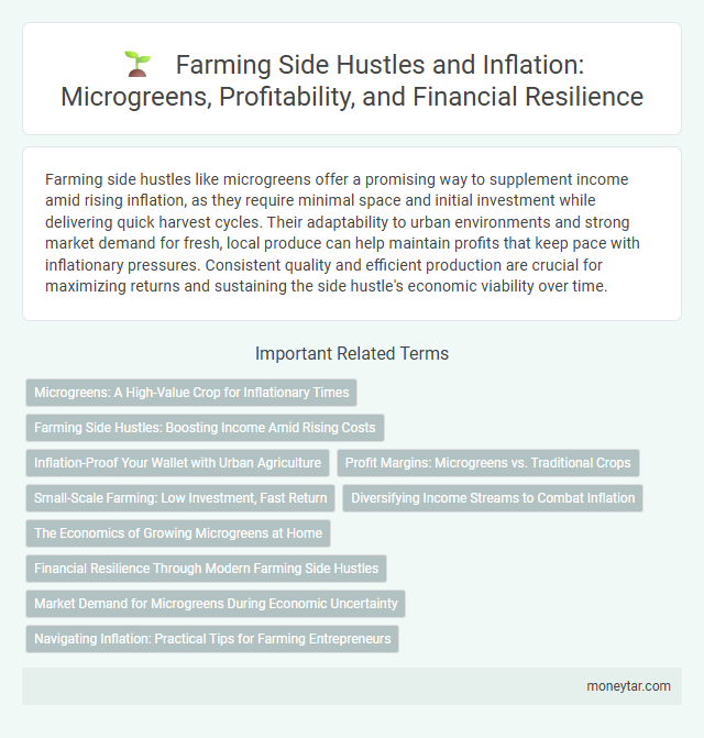 Farming Side Hustles and Inflation: Microgreens, Profitability, and Financial Resilience