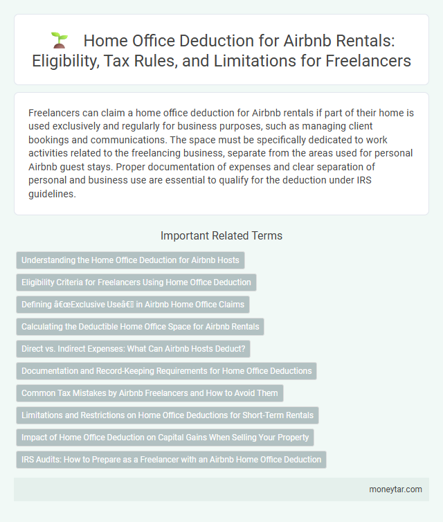 Home Office Deduction for Airbnb Rentals: Eligibility, Tax Rules, and Limitations for Freelancers