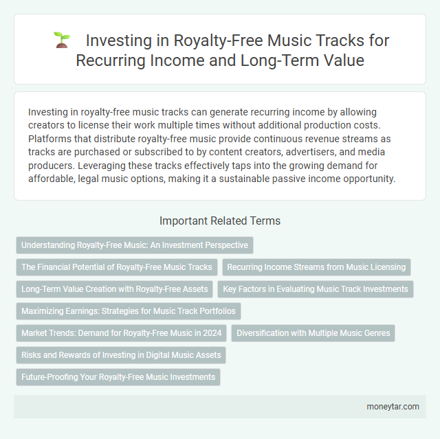 Investing in Royalty-Free Music Tracks for Recurring Income and Long-Term Value