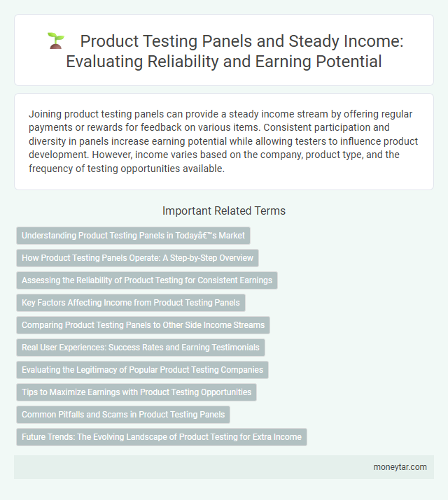 Product Testing Panels and Steady Income: Evaluating Reliability and Earning Potential
