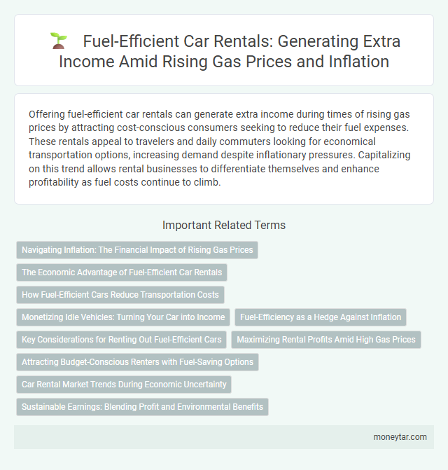 Fuel-Efficient Car Rentals: Generating Extra Income Amid Rising Gas Prices and Inflation
