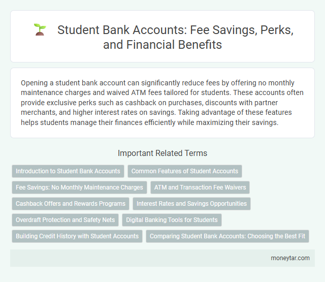 Student Bank Accounts: Fee Savings, Perks, and Financial Benefits