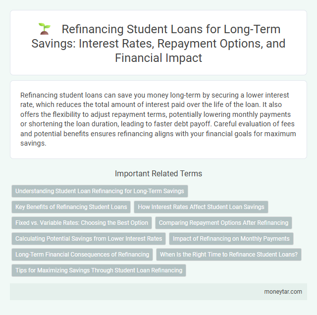 Refinancing Student Loans for Long-Term Savings: Interest Rates, Repayment Options, and Financial Impact