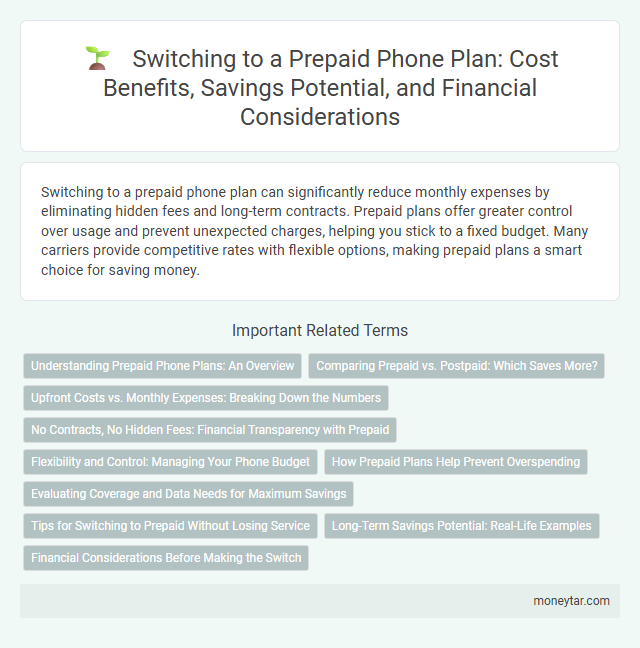 Switching to a Prepaid Phone Plan: Cost Benefits, Savings Potential, and Financial Considerations