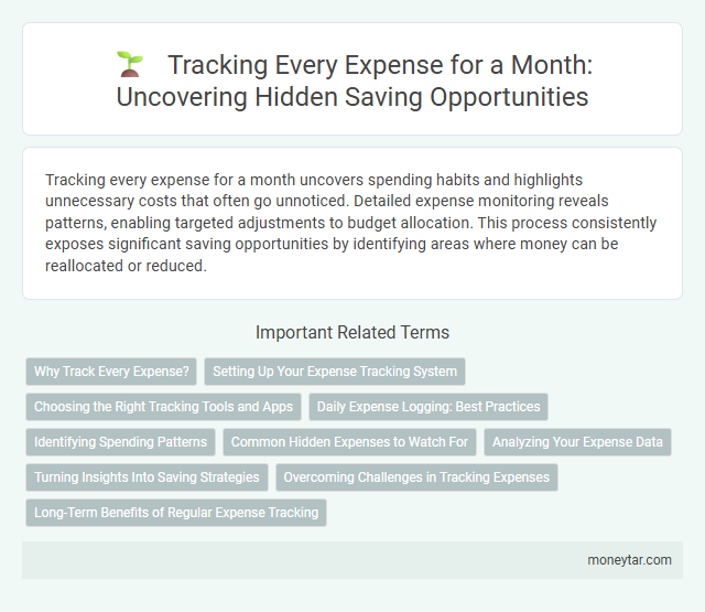 Tracking Every Expense for a Month: Uncovering Hidden Saving Opportunities