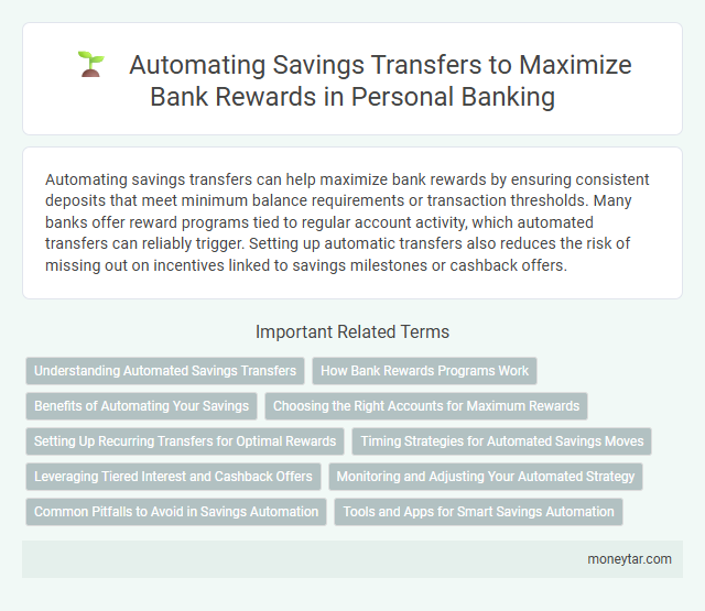 Automating Savings Transfers to Maximize Bank Rewards in Personal Banking