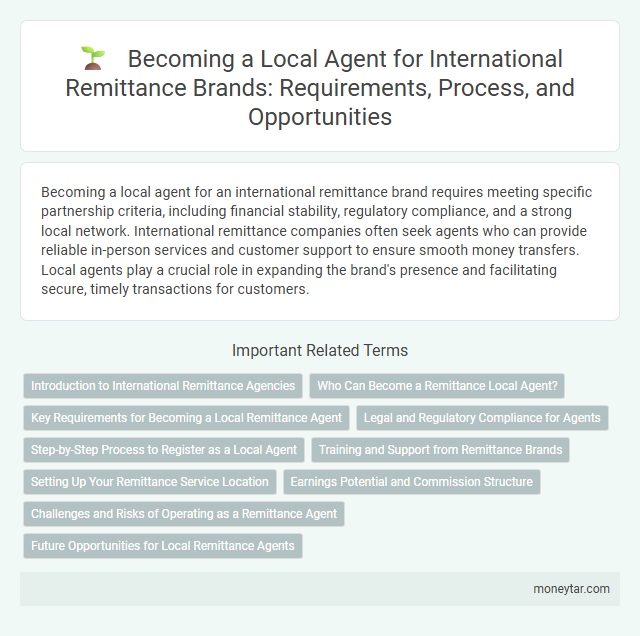 Becoming a Local Agent for International Remittance Brands: Requirements, Process, and Opportunities