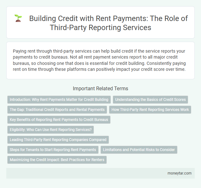Building Credit with Rent Payments: The Role of Third-Party Reporting Services