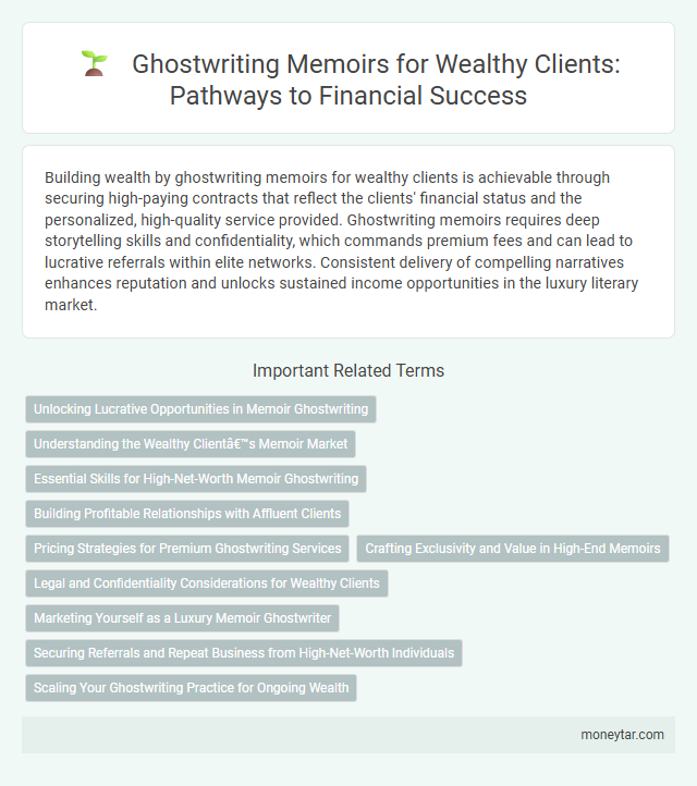 Ghostwriting Memoirs for Wealthy Clients: Pathways to Financial Success