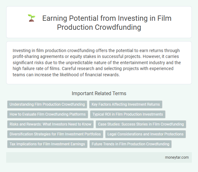 Earning Potential from Investing in Film Production Crowdfunding