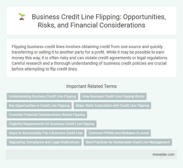 Business Credit Line Flipping: Opportunities, Risks, and Financial Considerations
