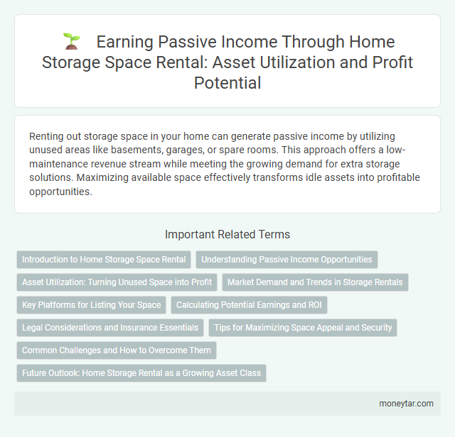 Earning Passive Income Through Home Storage Space Rental: Asset Utilization and Profit Potential