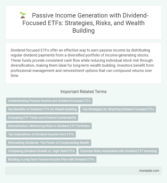 Passive Income Generation with Dividend-Focused ETFs: Strategies, Risks, and Wealth Building