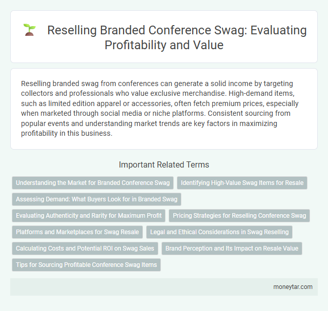 Reselling Branded Conference Swag: Evaluating Profitability and Value