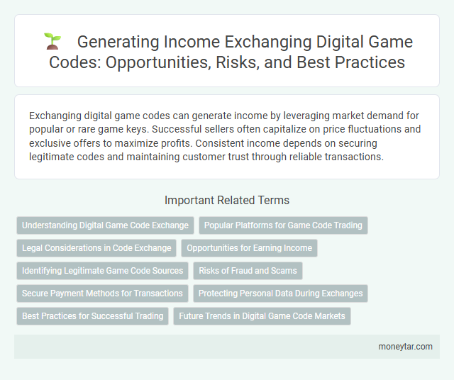 Generating Income Exchanging Digital Game Codes: Opportunities, Risks, and Best Practices