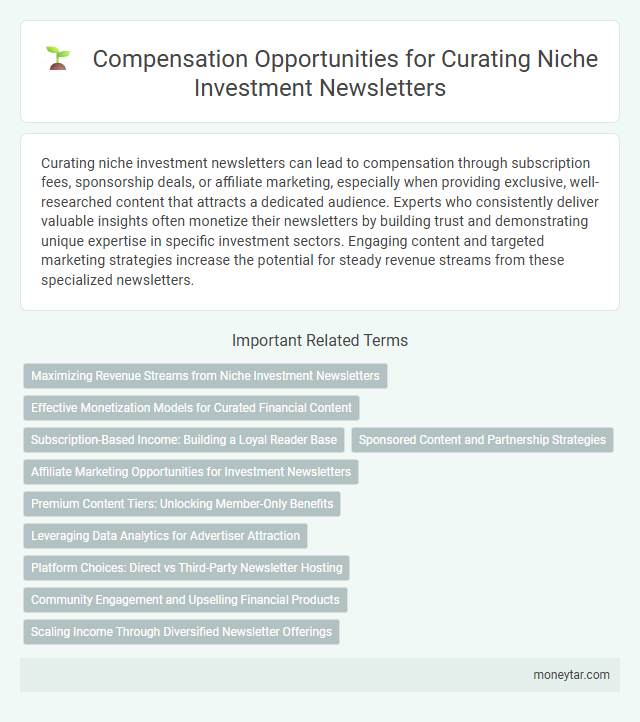 Compensation Opportunities for Curating Niche Investment Newsletters