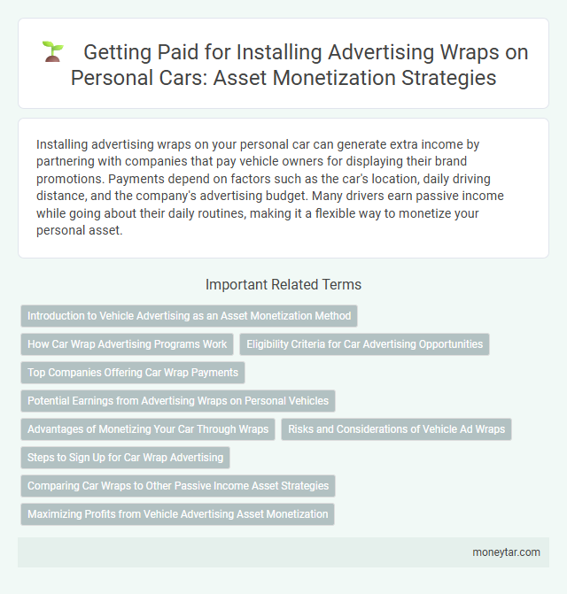 Getting Paid for Installing Advertising Wraps on Personal Cars: Asset Monetization Strategies
