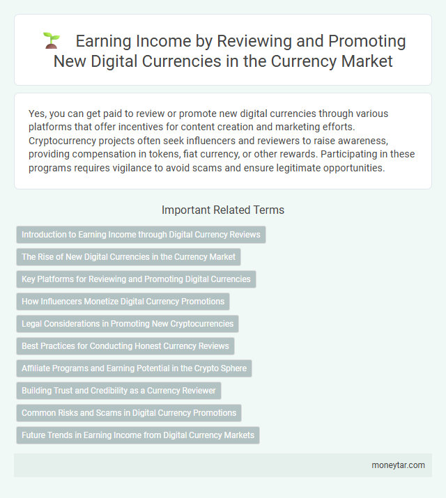 Earning Income by Reviewing and Promoting New Digital Currencies in the Currency Market