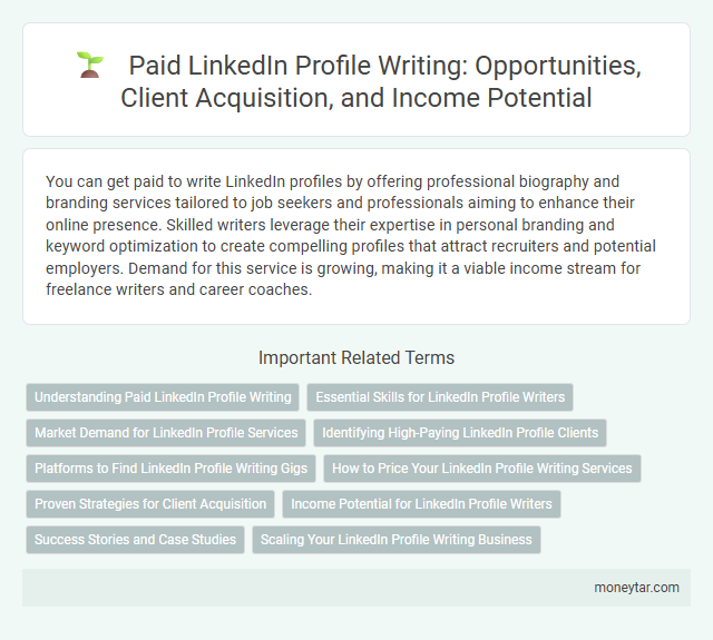 Paid LinkedIn Profile Writing: Opportunities, Client Acquisition, and Income Potential