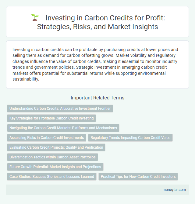 Investing in Carbon Credits for Profit: Strategies, Risks, and Market Insights