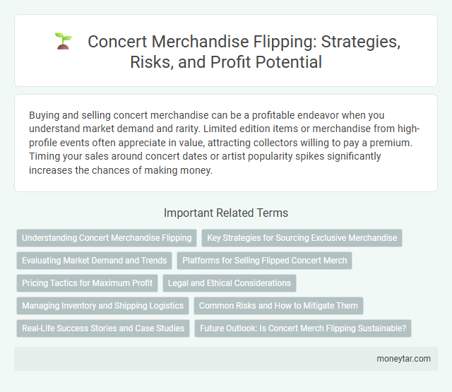Concert Merchandise Flipping: Strategies, Risks, and Profit Potential