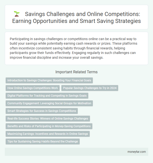 Savings Challenges and Online Competitions: Earning Opportunities and Smart Saving Strategies