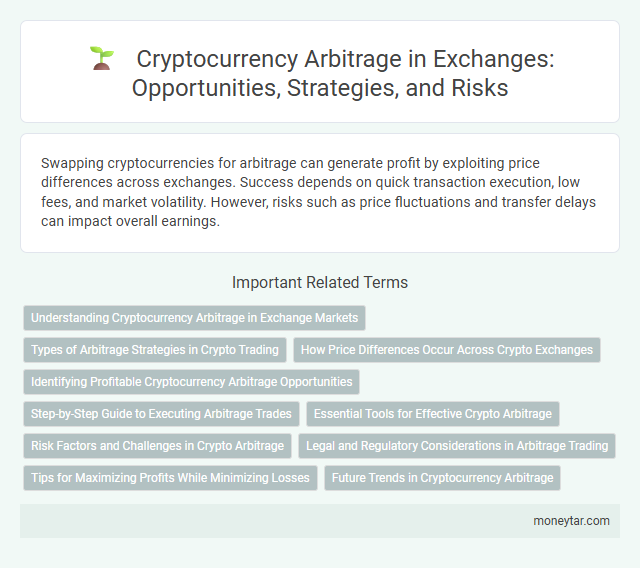 Cryptocurrency Arbitrage in Exchanges: Opportunities, Strategies, and Risks