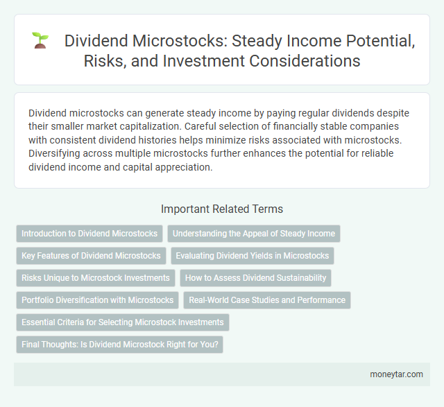 Dividend Microstocks: Steady Income Potential, Risks, and Investment Considerations