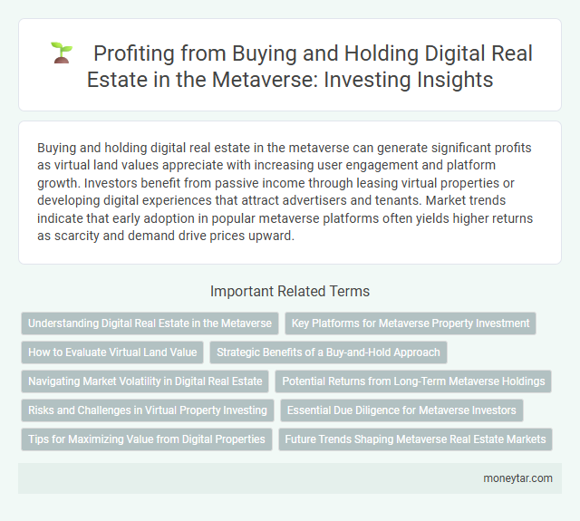 Profiting from Buying and Holding Digital Real Estate in the Metaverse: Investing Insights