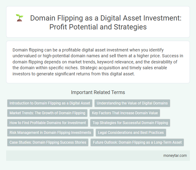Domain Flipping as a Digital Asset Investment: Profit Potential and Strategies