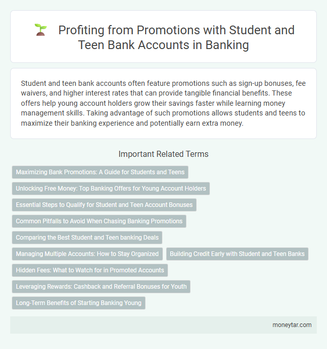Profiting from Promotions with Student and Teen Bank Accounts in Banking