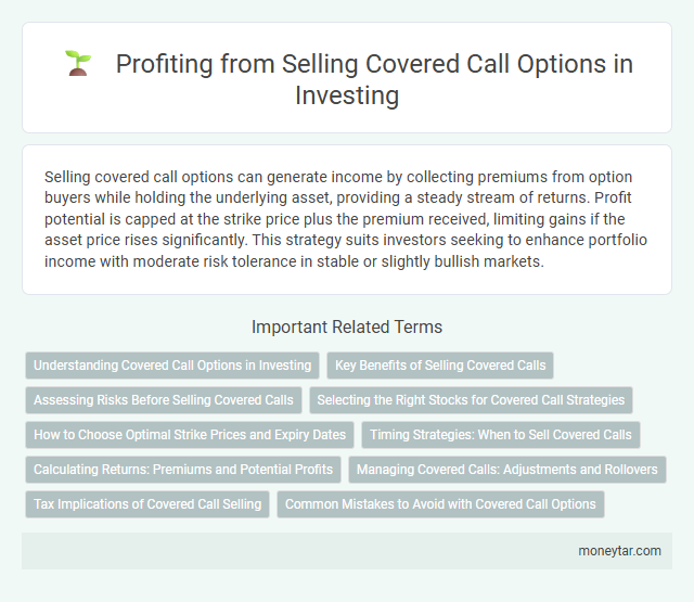 Profiting from Selling Covered Call Options in Investing