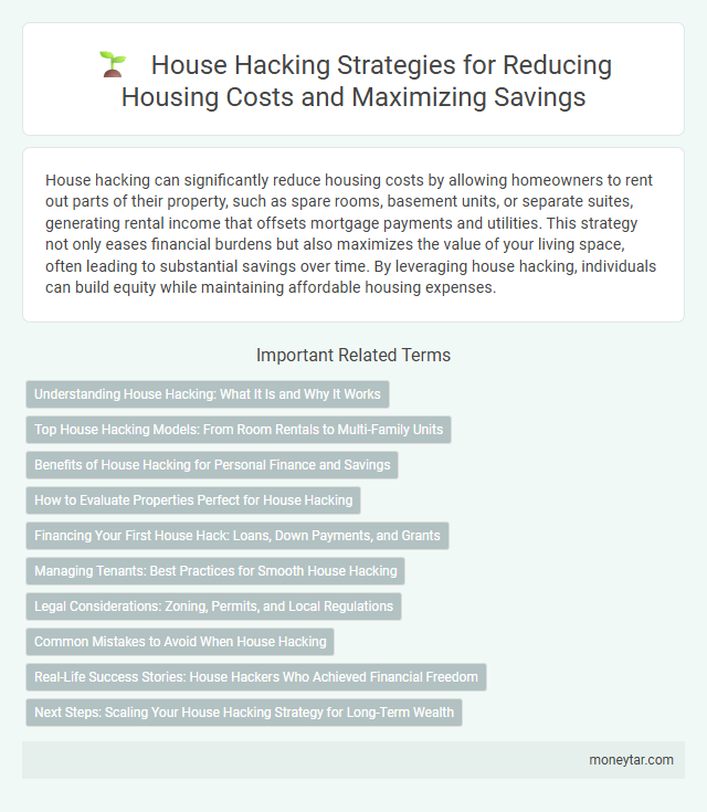 House Hacking Strategies for Reducing Housing Costs and Maximizing Savings
