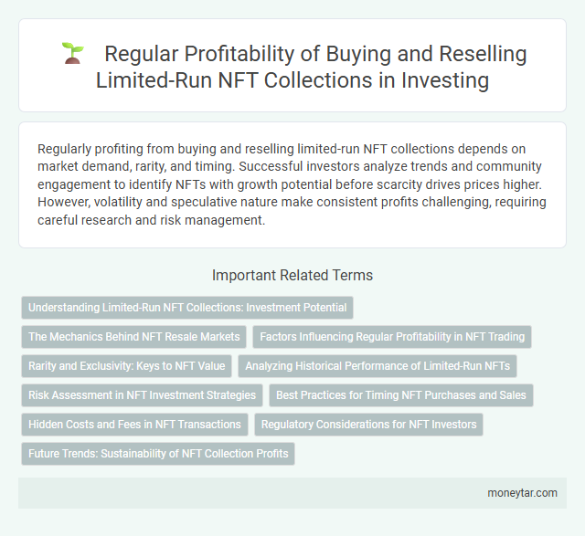 Regular Profitability of Buying and Reselling Limited-Run NFT Collections in Investing