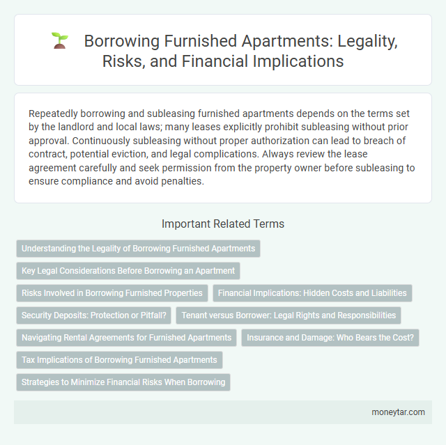 Borrowing Furnished Apartments: Legality, Risks, and Financial Implications