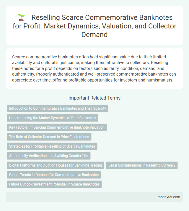 Reselling Scarce Commemorative Banknotes for Profit: Market Dynamics, Valuation, and Collector Demand