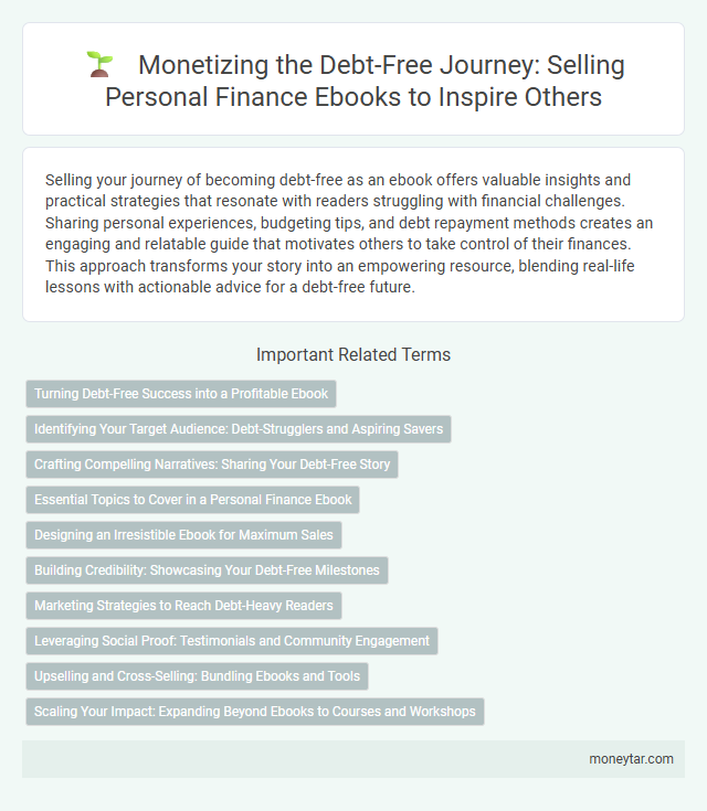 Monetizing the Debt-Free Journey: Selling Personal Finance Ebooks to Inspire Others