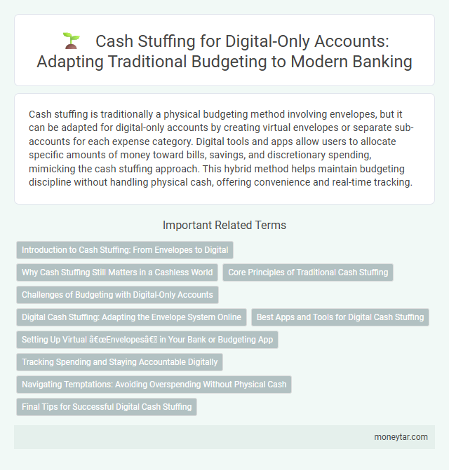 Cash Stuffing for Digital-Only Accounts: Adapting Traditional Budgeting to Modern Banking