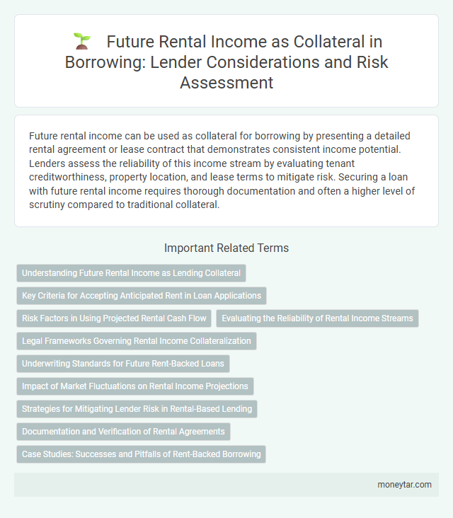 Future Rental Income as Collateral in Borrowing: Lender Considerations and Risk Assessment