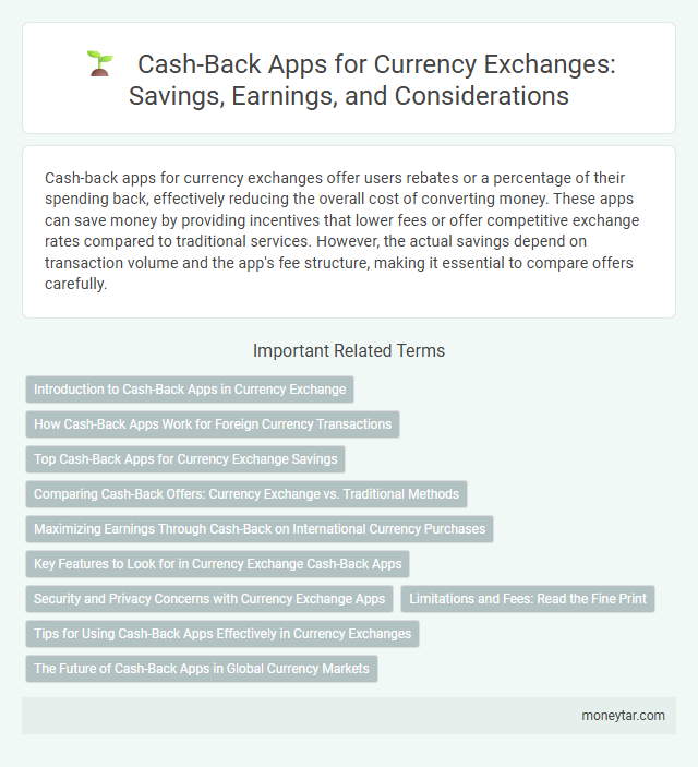 Cash-Back Apps for Currency Exchanges: Savings, Earnings, and Considerations