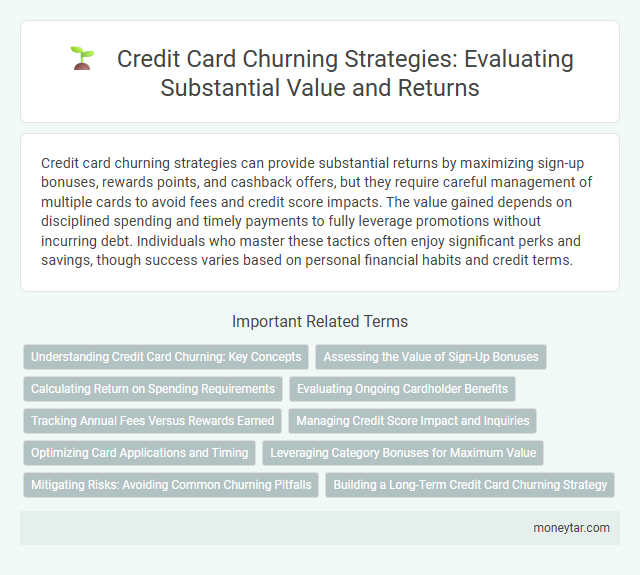 Credit Card Churning Strategies: Evaluating Substantial Value and Returns