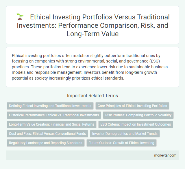 Ethical Investing Portfolios Versus Traditional Investments: Performance Comparison, Risk, and Long-Term Value