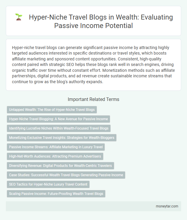 Hyper-Niche Travel Blogs in Wealth: Evaluating Passive Income Potential