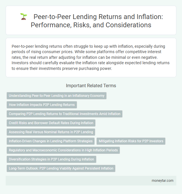 Peer-to-Peer Lending Returns and Inflation: Performance, Risks, and Considerations