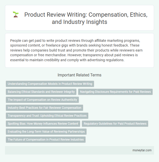 Product Review Writing: Compensation, Ethics, and Industry Insights