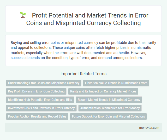 Profit Potential and Market Trends in Error Coins and Misprinted Currency Collecting