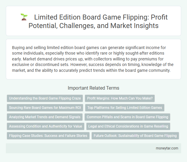 Limited Edition Board Game Flipping: Profit Potential, Challenges, and Market Insights